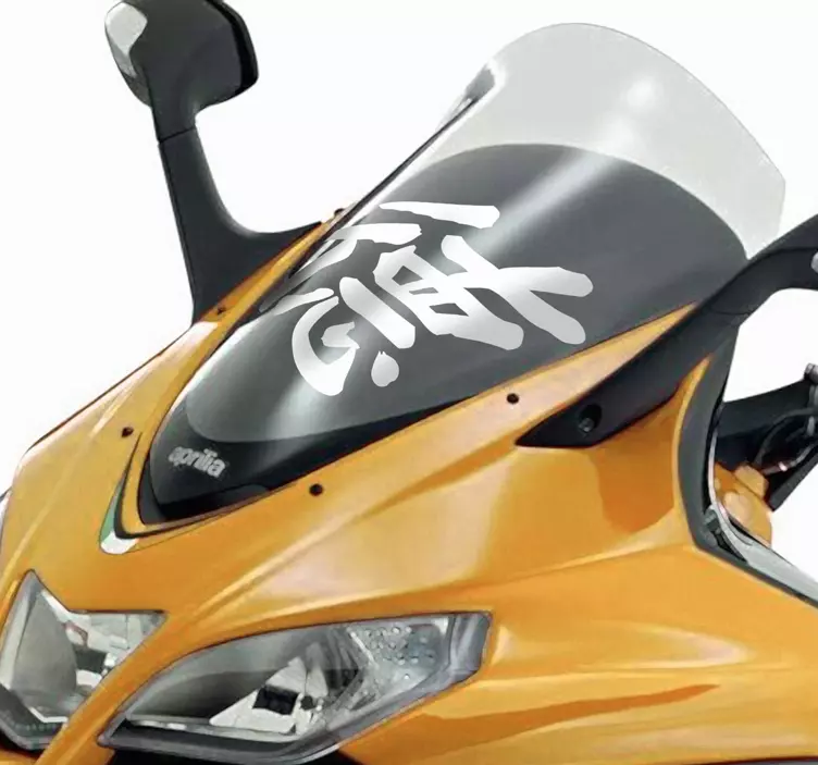 Autocolante da virtude em chinês - TenStickers