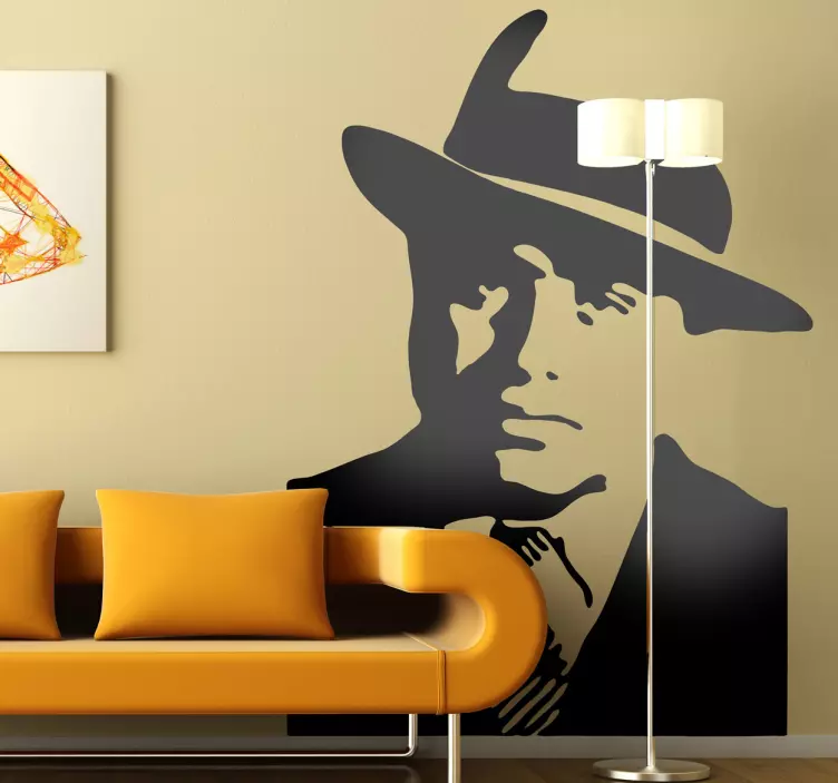 Autocolante de celebridades Al Capone - TenStickers