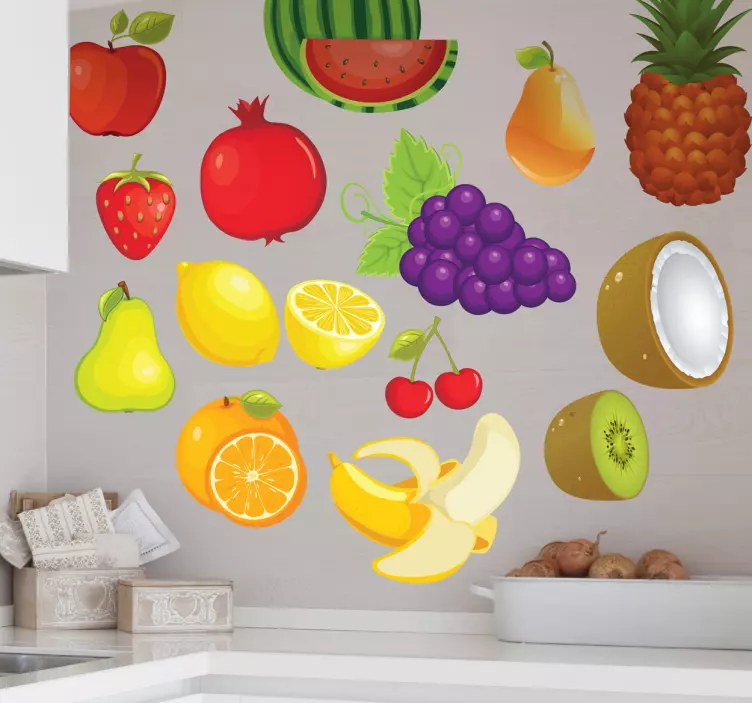 Autocolantes de frutas variadas - TenStickers