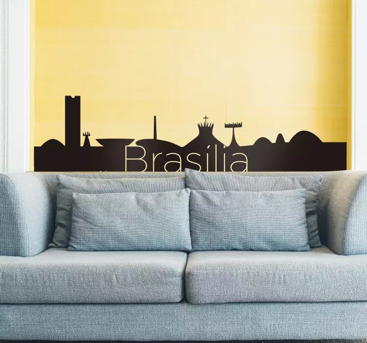 Autocolantes lugares Horizonte de brasilia - TenStickers