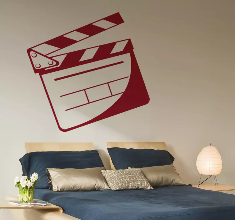 Autocolante decorativo acessório realizador cinema - TenStickers