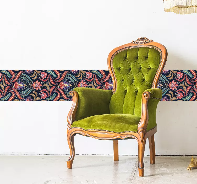 Autocolante azulejo Ornamento retrô - TenStickers