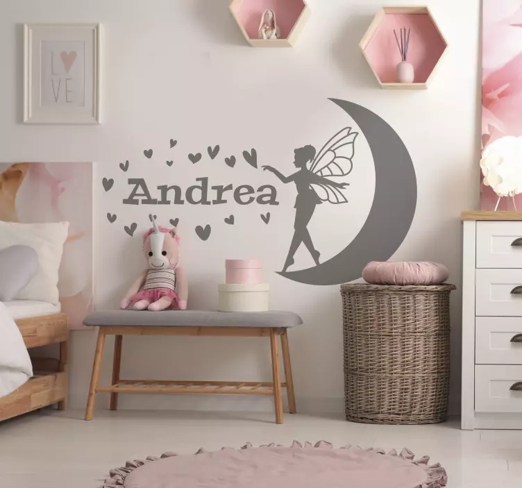 Autocolante com fadas e duendes fada espalhando amor - TenStickers