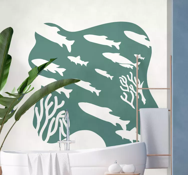 Autocolante com peixes Peixes - TenStickers