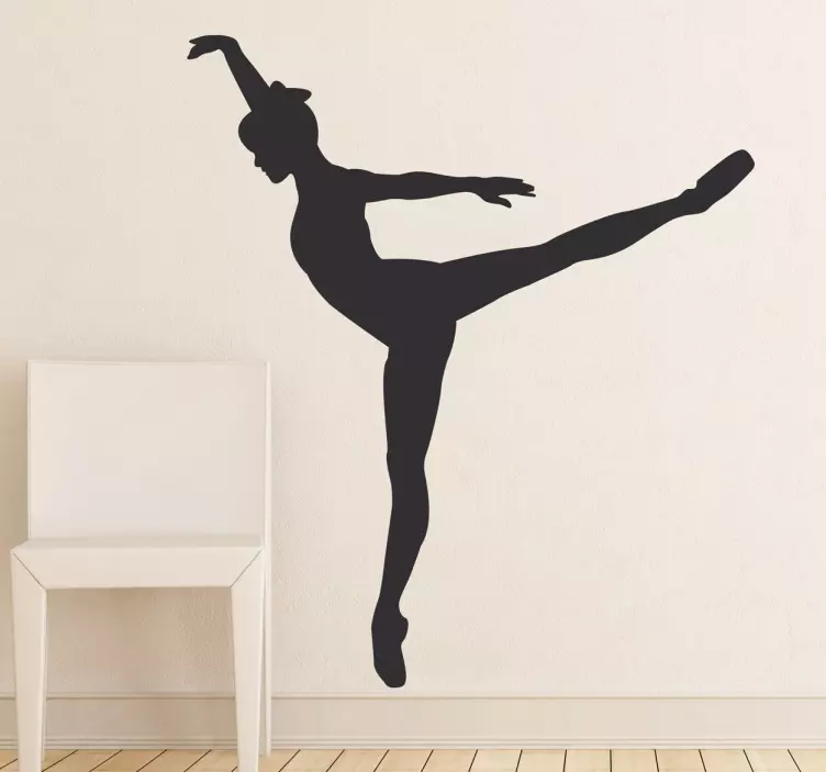 Autocolante decorativo dançarina ballet - TenStickers