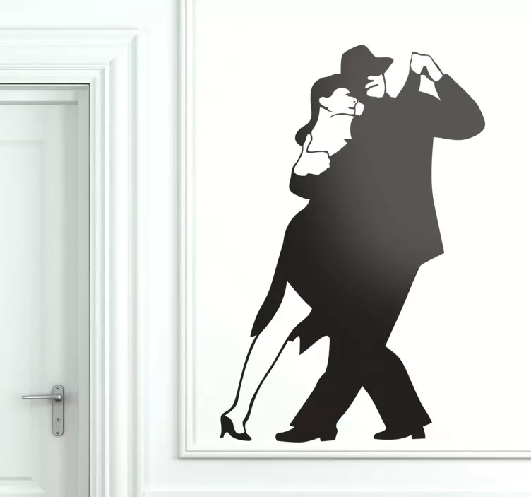 Autocolante decorativo de dança tango - TenStickers