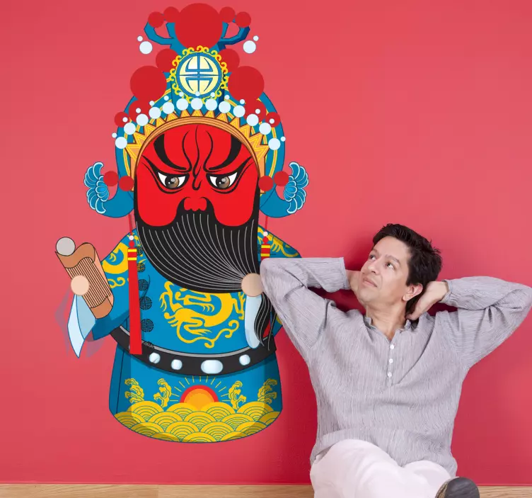 Autocolante decorativo diabo asiático - TenStickers
