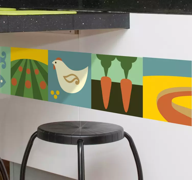 Autocolante decorativo elementos da Natureza - TenStickers