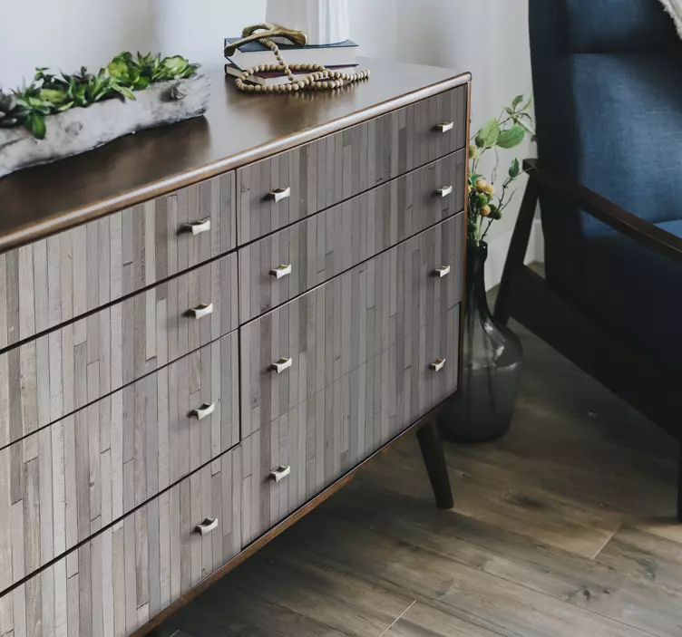 Autocolantes para móveis Madeira de imitação - TenStickers