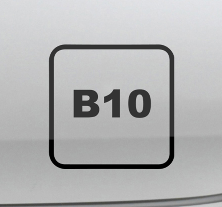 Autocolante para carros Diesel b10 - TenStickers
