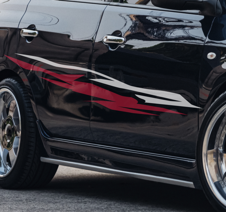 Autocolante para carros Envoltório de carro colorido - TenStickers