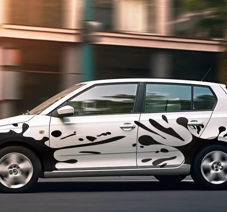 Autocolante para carros manchas de tinta - TenStickers