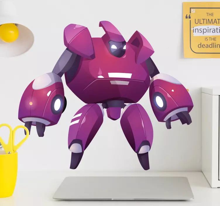 Autocolantes para casa Robô de anime - TenStickers
