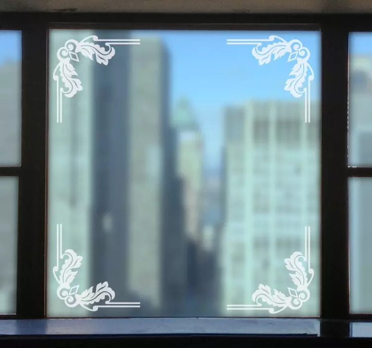 Autocolante decorativo para janela - TenStickers
