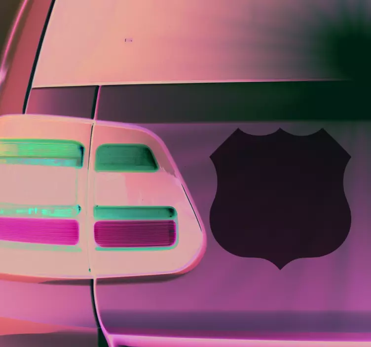 Autocolante decorativo para motas Clássico retro vintage Autocolante para motas Clássico retro vintage - TenStickers