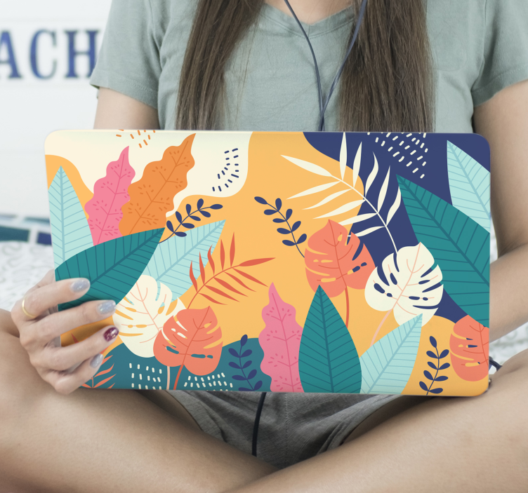 Autocolante para PC Planta monstro - TenStickers