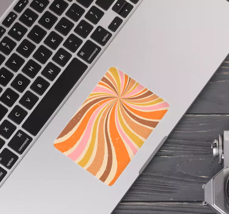 Autocolante para PC Trackpad dos anos 70 - TenStickers