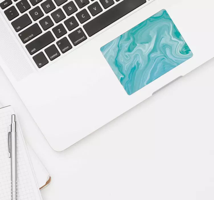 Autocolante para PC Trackpad em mármore - TenStickers