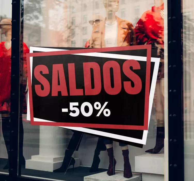 Autocolante Promoções promoção moderna - TenStickers