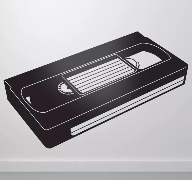 Autocolante decorativo retro fita VHS - TenStickers
