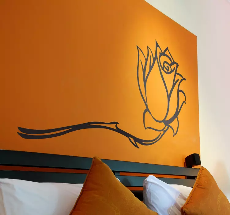 Autocolante decorativo rosa personalizada - TenStickers