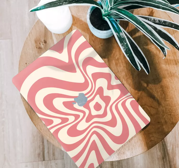 Autocolante  de padrões abstratos Onda legal - TenStickers