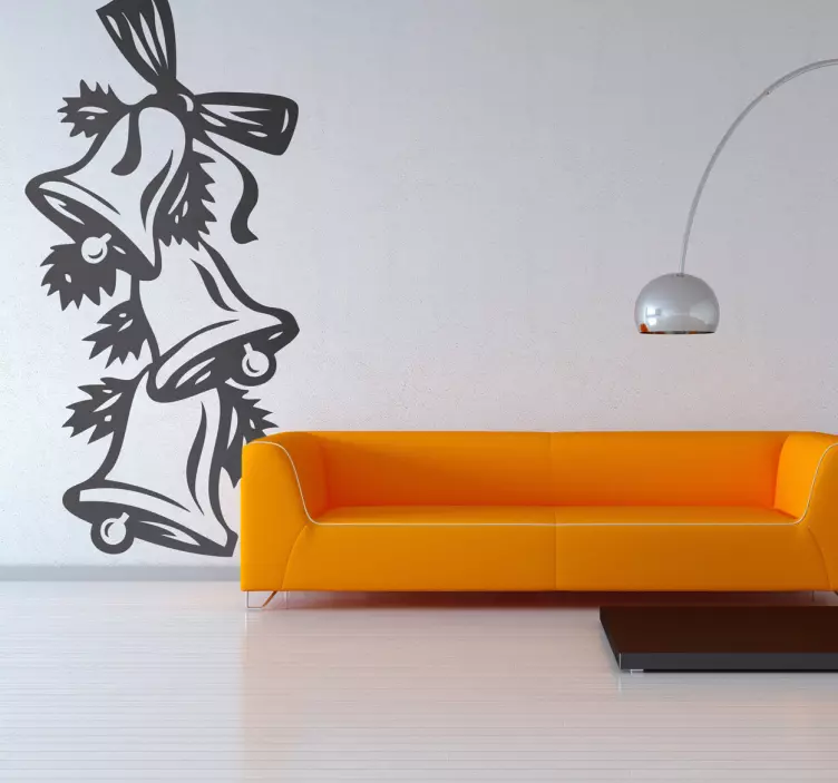 Autocolante dos sinos de natal - TenStickers