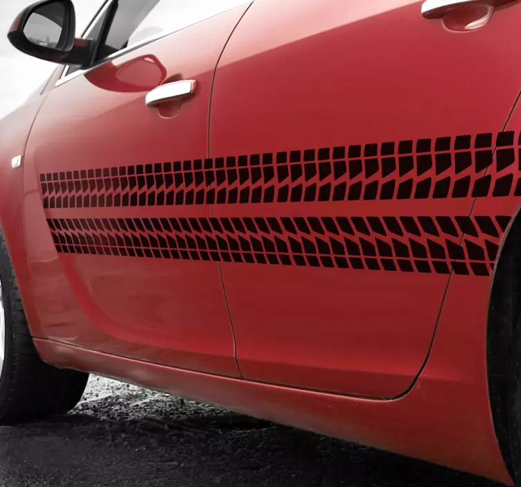 Autocolante para carro pneu - TenStickers