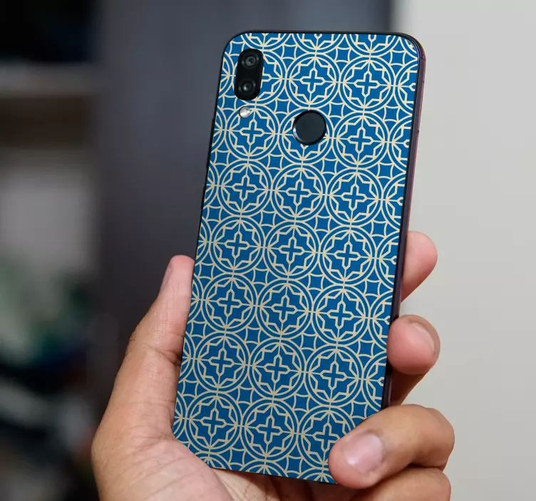 Autocolante para Huawei Azulejos azuis - TenStickers