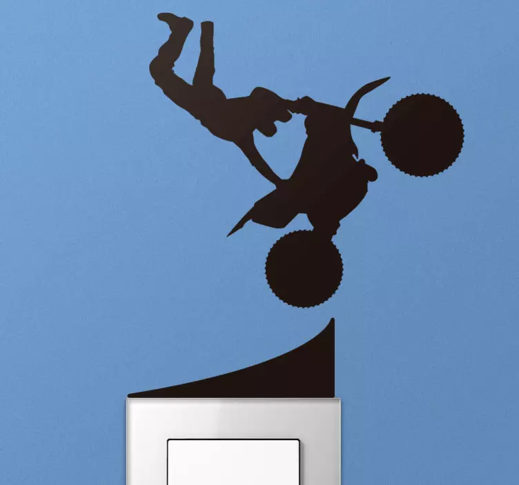 Autocolante para interruptor motocross - TenStickers