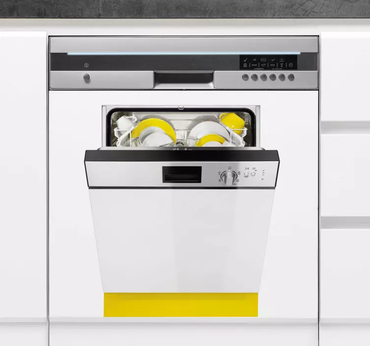 Autocolante para máquina de lavar loiça - TenStickers