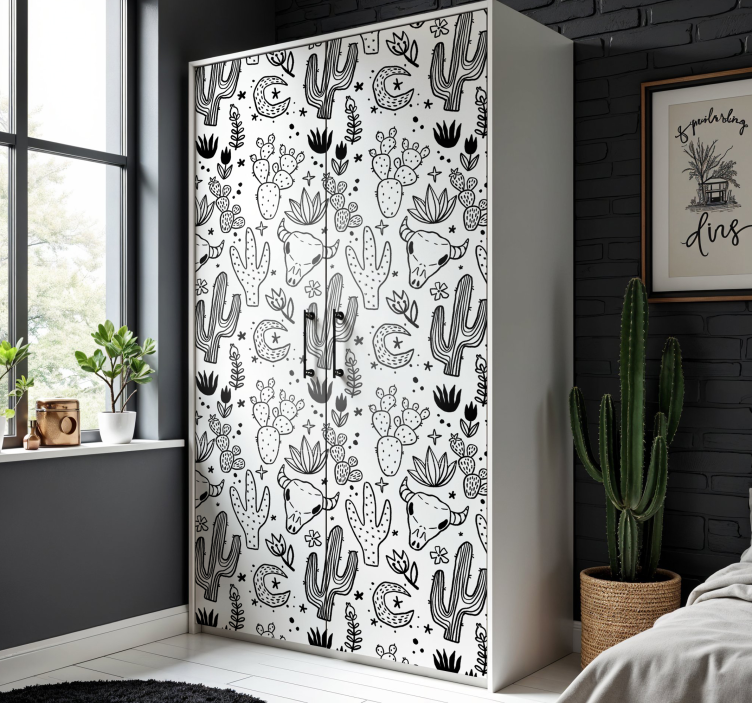 Autocolante para móveis deserto - TenStickers