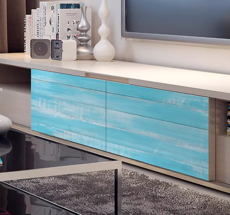 Autocolante para móveis efeito madeira - TenStickers