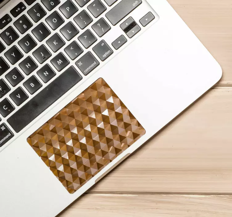 Vinil para PC Trackpad de padrão geométrico - TenStickers