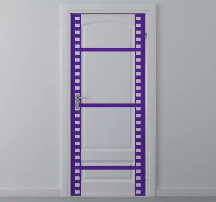 Autocolante para portas rolo de filme  - TenStickers