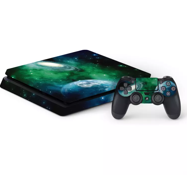Skin para PS4 Espaço sideral  - TenStickers
