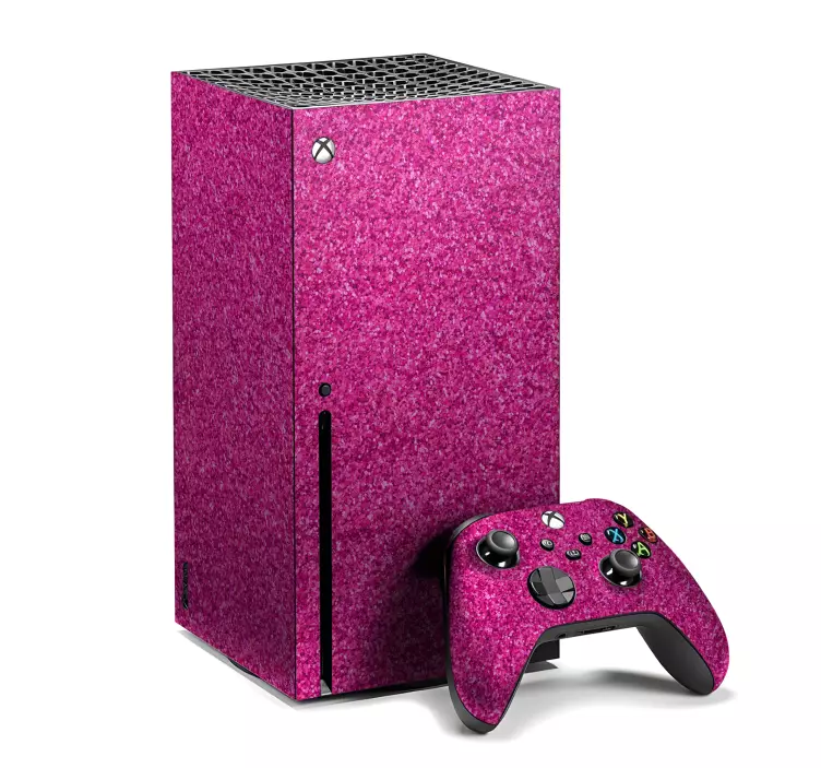 Skin para xbox brilho magenta - TenStickers