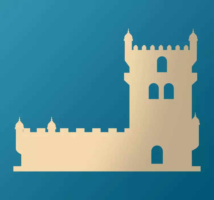 Autocolante Torre de Bélem - TenStickers