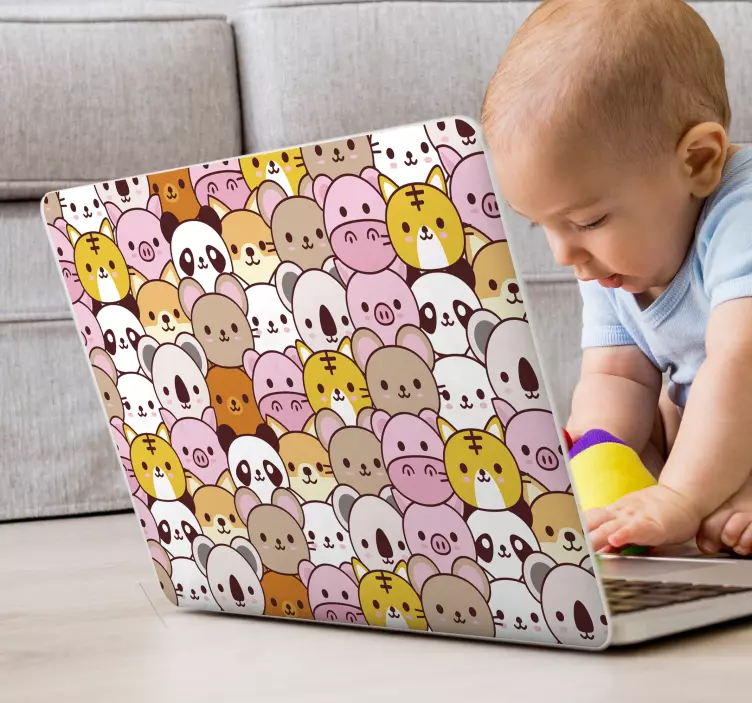 Autocolantes com desenhos Animais bebés - TenStickers