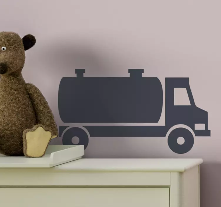 Autocolantes decorativos de brinquedos Caminhão petroleiro - TenStickers