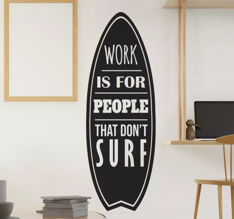 Autocolantes de surf Pessoas que surfam - TenStickers