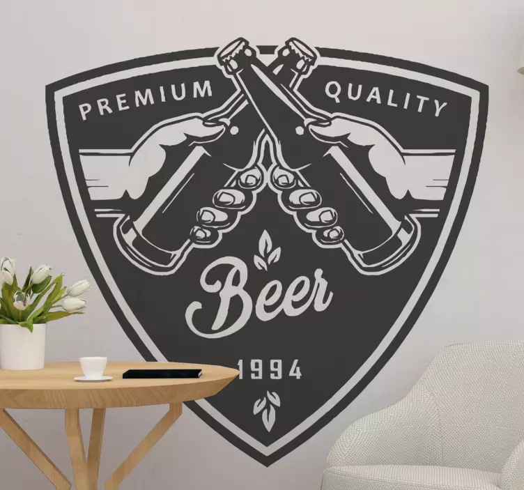 Autocolantes de bebidas Cerveja de qualidade premium - TenStickers