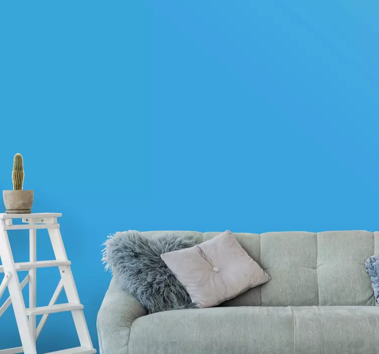 Autocolantes de cores lisas Azul - TenStickers