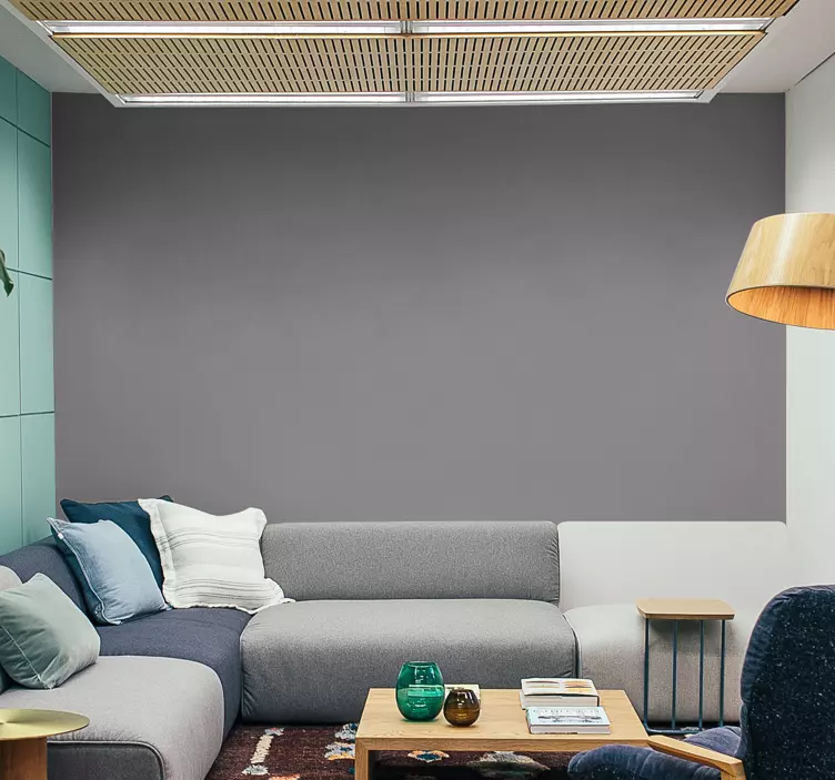 Autocolantes de cores lisas Cinza - TenStickers