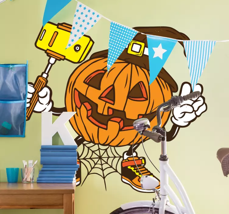 Autocolantes de halloween Sinal da paz do halloween - TenStickers