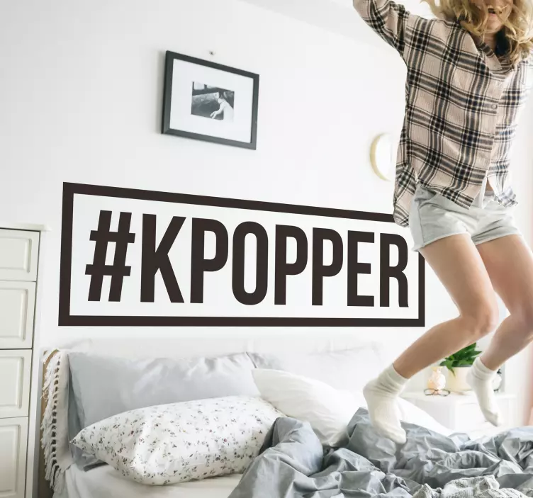 Autocolantes de pop #kpopper - TenStickers