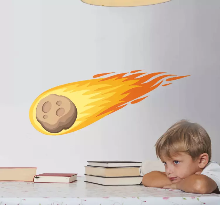 Autocolantes do espaço Cometa caindo - TenStickers