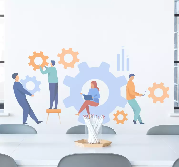 Autocolante Equipamento de trabalho - TenStickers