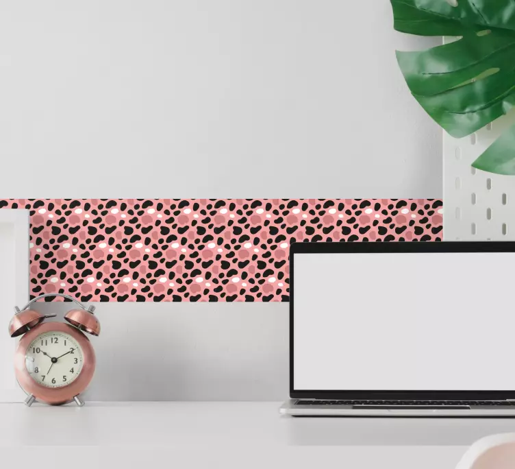 Autocolantes para quarto infantil produtoem tons de rosa - TenStickers