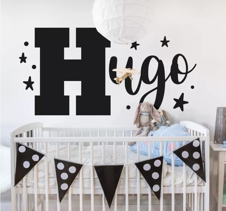 Autocolantes personalizáveis Nome de criança - TenStickers